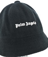 Palm Angels（パームエンジェルス）ニットキャップ・ビーニー 黒 サイズ:- メンズ/2200686139096
