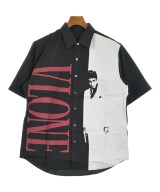 VLONE（ヴィローン）カジュアルシャツ 黒 サイズ:L メンズ/2200650690042