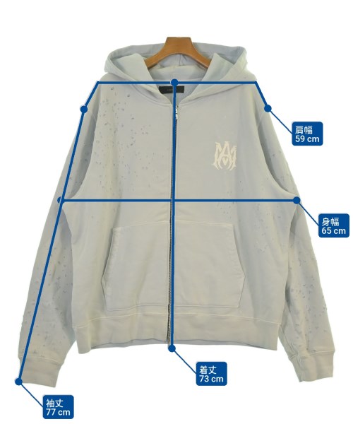 AMIRI（アミリ）パーカー 青 サイズ:XXL メンズ/2200639855059