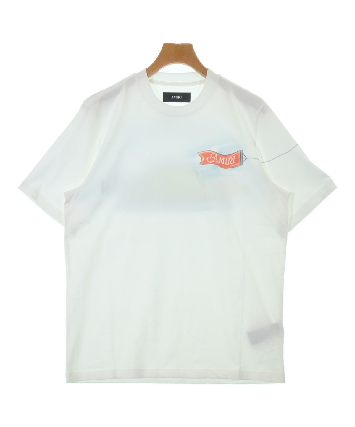 AMIRI Tシャツ 白T Lサイズ AMIRI（アミリ）Tシャツ・カットソー 白 サイズ:48(L位) メンズ