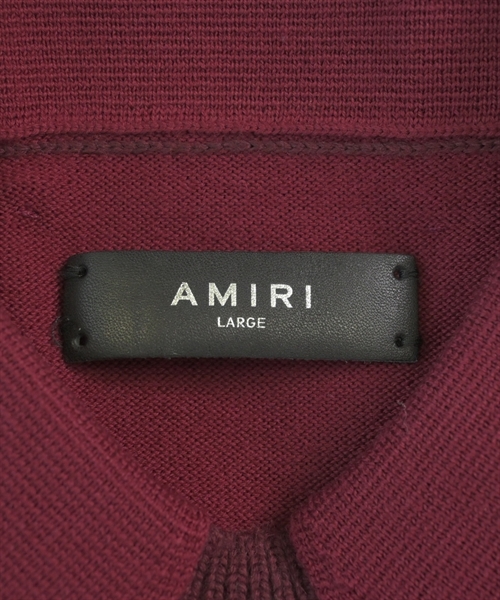 AMIRI（アミリ）ニット・セーター 赤 サイズ:L メンズ/2200601059997