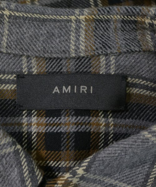 AMIRI（アミリ）カジュアルシャツ グレー サイズ:38(M位) メンズ/2200677108032