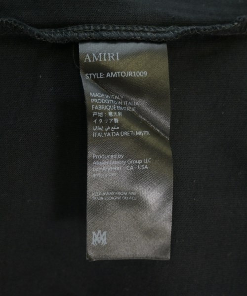 AMIRI（アミリ）Tシャツ・カットソー 黒 サイズ:XXL メンズ/2200699185011
