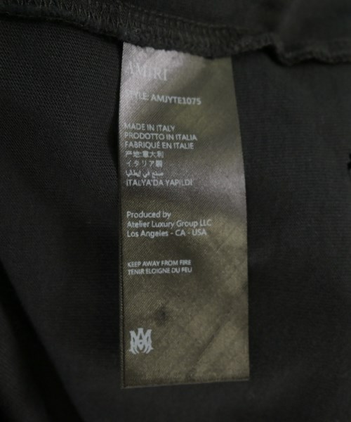 AMIRI（アミリ）Tシャツ・カットソー 黒 サイズ:-(XL位) メンズ/2200699185028