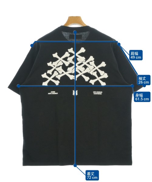AMIRI（アミリ）Tシャツ・カットソー 黒 サイズ:-(XL位) メンズ/2200699185028