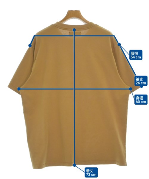 AMIRI（アミリ）Tシャツ・カットソー ベージュ サイズ:54(XXL位) メンズ/2200658090233