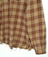 AMIRI（アミリ）カジュアルシャツ 茶 サイズ:XL メンズ/2200647634103