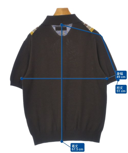 AMIRI（アミリ）ニット・セーター 茶 サイズ:52(XXL位) メンズ/2200652452143