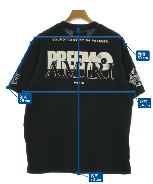 AMIRI（アミリ）Tシャツ・カットソー 黒 サイズ:L メンズ/2200652452204