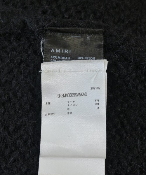 AMIRI（アミリ）カーディガン 黒 サイズ:XL メンズ/2200705027014