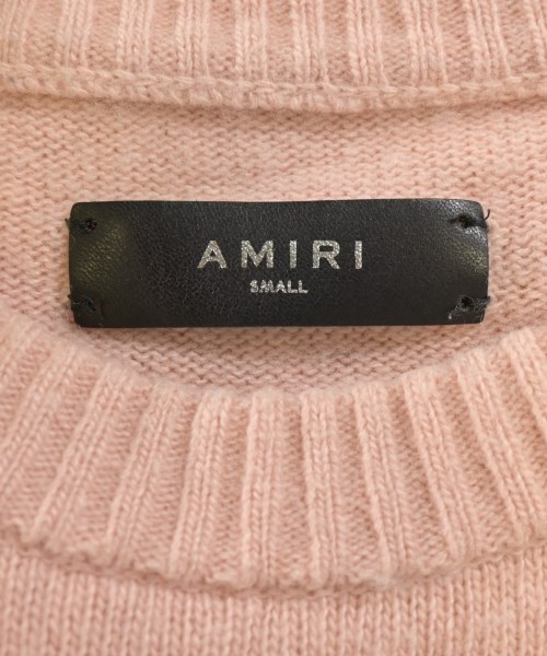 AMIRI（アミリ）ニット・セーター ピンク サイズ:46(M位) メンズ/2200732756017