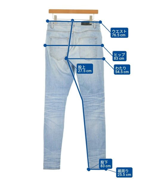 AMIRI（アミリ）デニムパンツ 青 サイズ:30(M位) メンズ/2200737389135