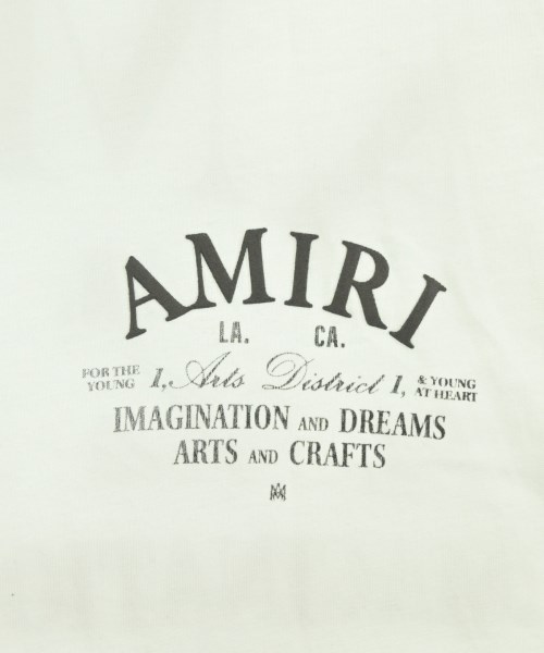 AMIRI（アミリ）Tシャツ・カットソー 白 サイズ:46(M位) メンズ/2200726006012