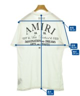 AMIRI（アミリ）Tシャツ・カットソー 白 サイズ:46(M位) メンズ/2200726006012