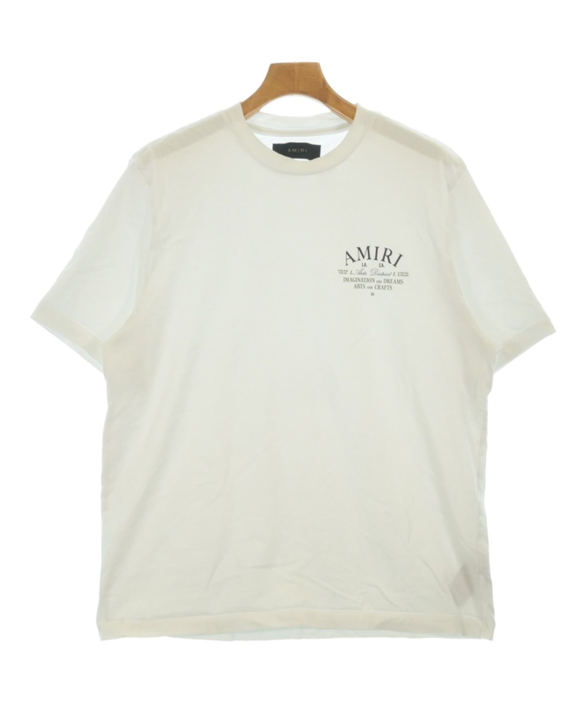 AMIRI Tシャツ 白T Lサイズ AMIRI（アミリ）Tシャツ・カットソー 白 サイズ:50(XL位) メンズ