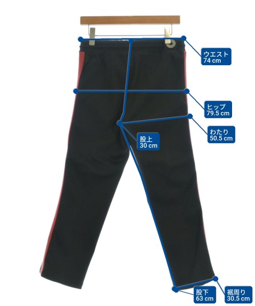 DROLE de MONSIEUR（ドロールドムッシュ）スウェットパンツ 黒 サイズ:S メンズ/2200695937645
