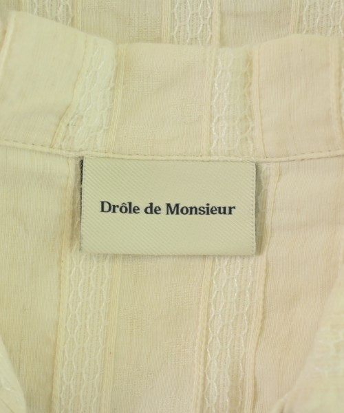 DROLE de MONSIEUR（ドロールドムッシュ）カジュアルシャツ 白 サイズ:L メンズ/2200707047072