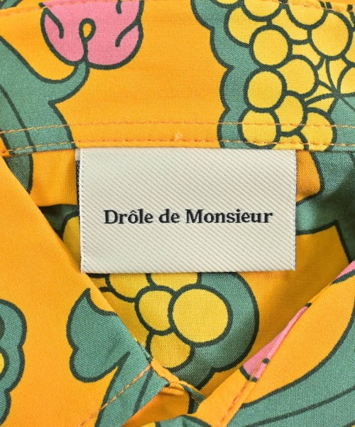 DROLE de MONSIEUR（ドロールドムッシュ）カジュアルシャツ オレンジ サイズ:M メンズ/2200711947061