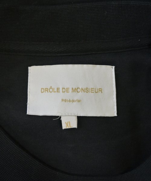 DROLE de MONSIEUR（ドロールドムッシュ）Tシャツ・カットソー 黒 サイズ:XL メンズ/2200704767089