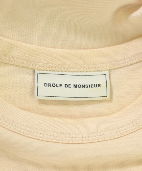 DROLE de MONSIEUR（ドロールドムッシュ）Tシャツ・カットソー ベージュ サイズ:S メンズ/2200706855104