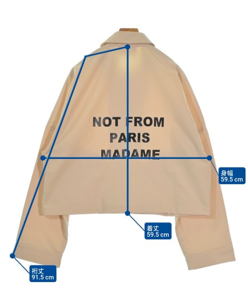 DROLE de MONSIEUR（ドロールドムッシュ）ブルゾン ベージュ サイズ:S/M メンズ/2200667273047