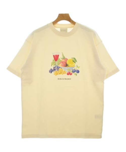 DROLE de MONSIEUR(ドロールドムッシュ)Tシャツ・カットソー ベージュ サイズ:M/2200670998357