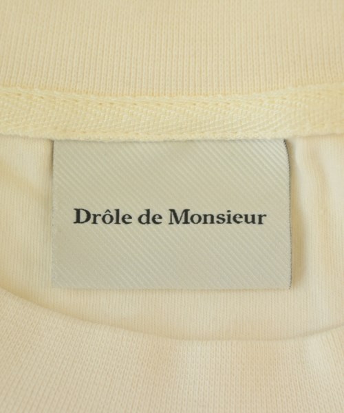 DROLE de MONSIEUR（ドロールドムッシュ）Tシャツ・カットソー ベージュ サイズ:M メンズ/2200670998357