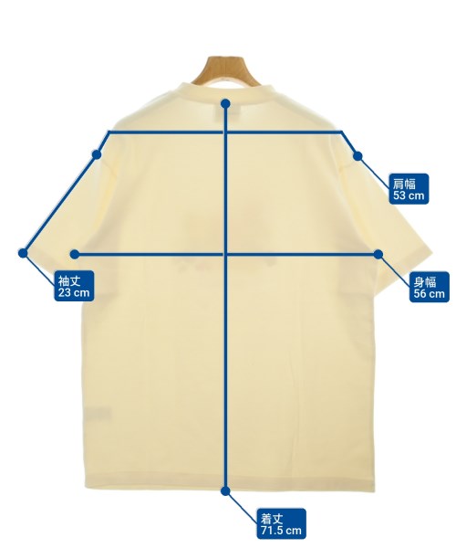 DROLE de MONSIEUR（ドロールドムッシュ）Tシャツ・カットソー ベージュ サイズ:M メンズ/2200670998357