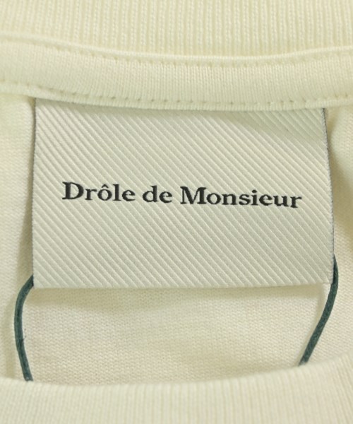 DROLE de MONSIEUR（ドロールドムッシュ）Tシャツ・カットソー 白 サイズ:L メンズ/2200689137143