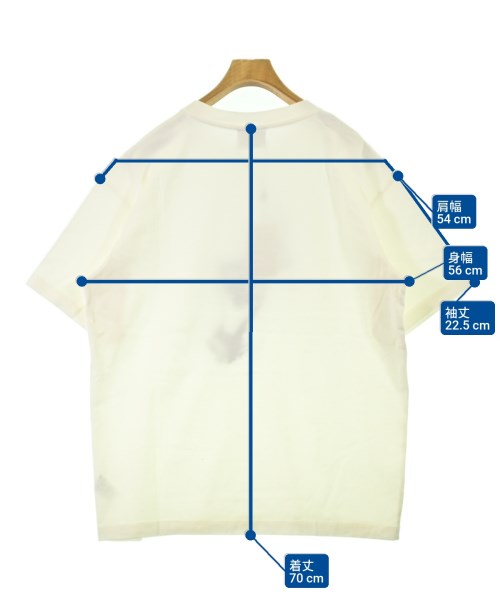DROLE de MONSIEUR（ドロールドムッシュ）Tシャツ・カットソー 白 サイズ:L メンズ/2200689137143