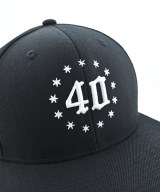 40oz NYC（フォーティーオンスエヌワイシー）キャップ 黒 サイズ:- メンズ/2200695438210