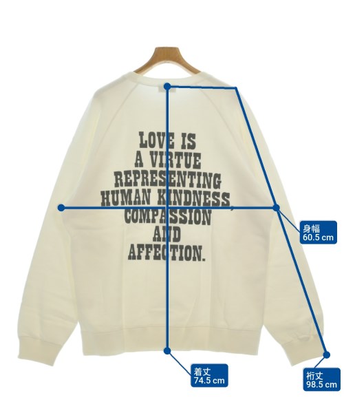 STUDIO SEVEN（スタジオセブン）スウェット 白 サイズ:XL メンズ/2200647996041