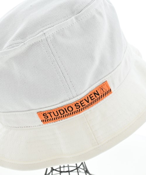 STUDIO SEVEN（スタジオセブン）ハット 白 サイズ:F メンズ/2200647996300