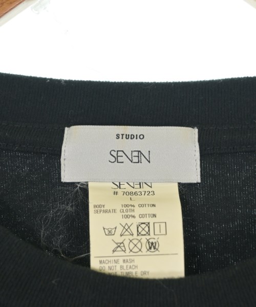 STUDIO SEVEN（スタジオセブン）Tシャツ・カットソー 黒 サイズ:L メンズ/2200632867011
