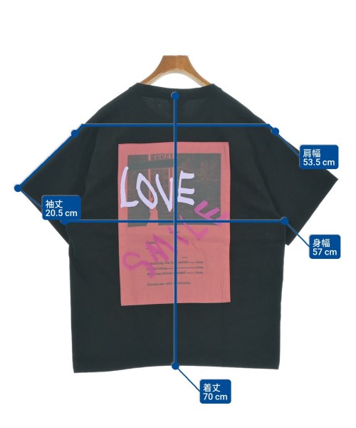 STUDIO SEVEN（スタジオセブン）Tシャツ・カットソー 黒 サイズ:L メンズ/2200632867011