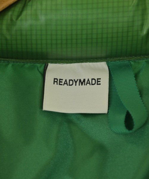 READYMADE（レディメイド）ダウンジャケット/ダウンベスト 緑 サイズ:1(S位) メンズ/2200678134030