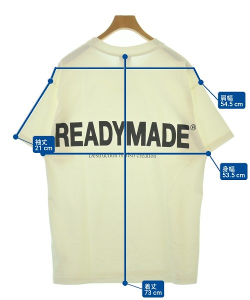 READYMADE（レディメイド）Tシャツ・カットソー 白 サイズ:XL メンズ/2200701766115
