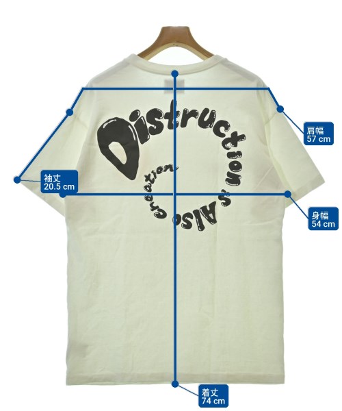 READYMADE（レディメイド）Tシャツ・カットソー 白 サイズ:L メンズ/2200716032045