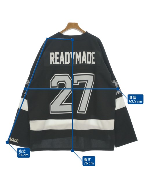 READYMADE（レディメイド）Tシャツ・カットソー 黒 サイズ:2(M位) メンズ/2200689726057