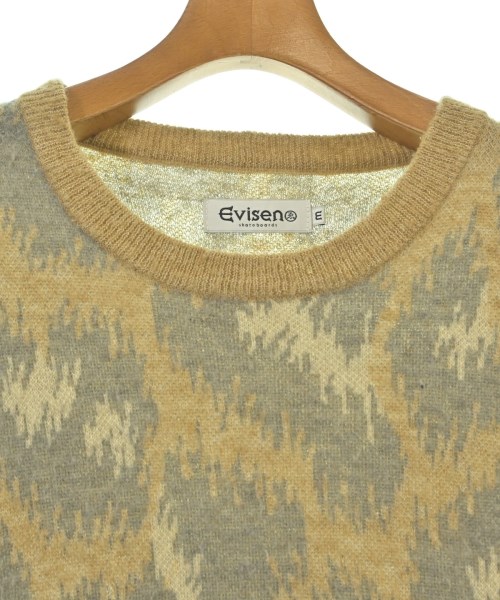 EVISEN（エビセン）ニット・セーター ベージュ サイズ:M メンズ/2200626544065