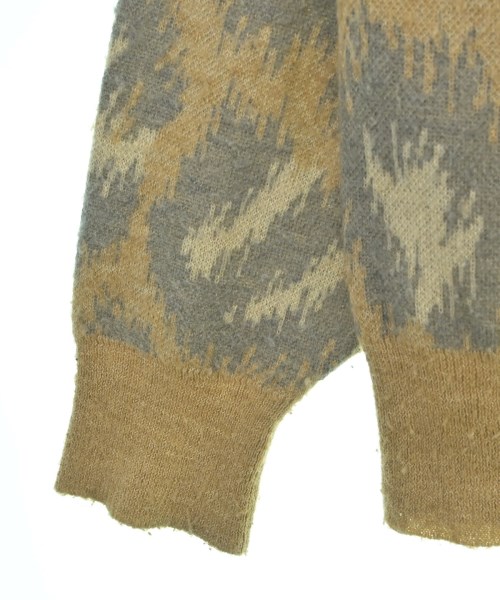 EVISEN（エビセン）ニット・セーター ベージュ サイズ:M メンズ/2200626544065