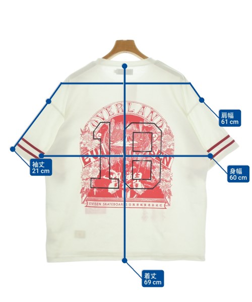 EVISEN（エビセン）Tシャツ・カットソー 白 サイズ:L メンズ/2200677387062