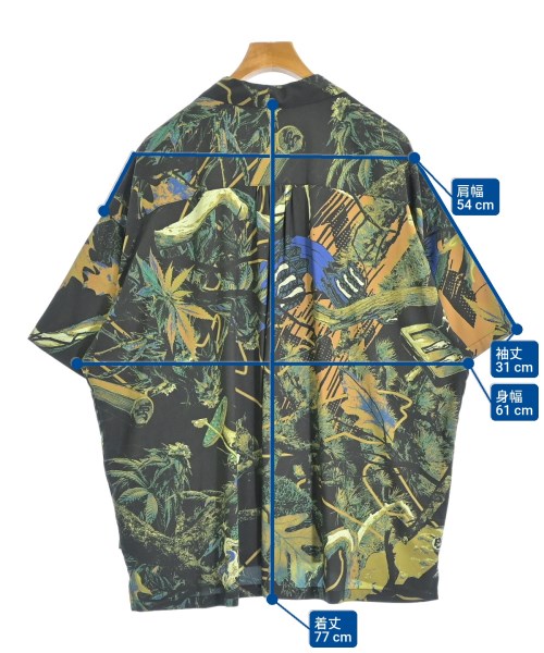 EVISEN（エビセン）カジュアルシャツ 黒 サイズ:XL メンズ/2200672861185