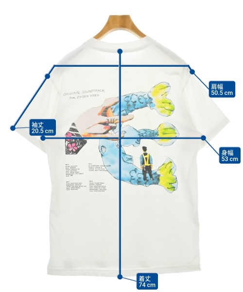 EVISEN（エビセン）Tシャツ・カットソー 白 サイズ:M メンズ/2200699042246