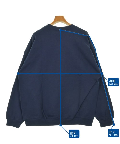 EVISEN（エビセン）スウェット 紺 サイズ:XL メンズ/2200736888158