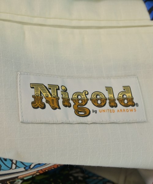 NIGOLD BY UNITED ARROWS（ニゴールドバイユナイテッドアロー）カジュアルジャケット 青 サイズ:48(L位) メンズ/2200705847018