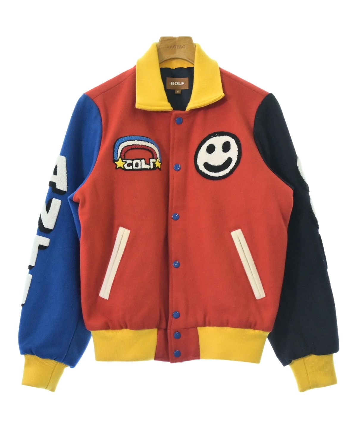 GOLF WANG（ゴルフワン）カバーオール 赤 サイズ:S メンズ