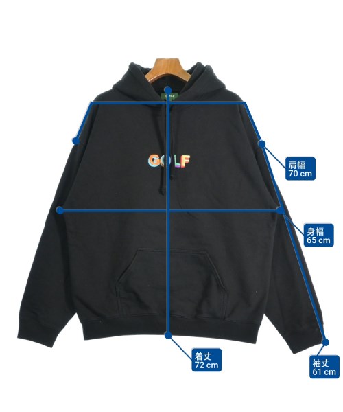 GOLF WANG（ゴルフワン）パーカー 黒 サイズ:XL メンズ/2200654828205