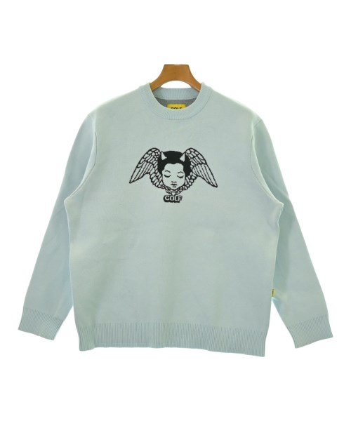 GOLF WANG(ゴルフワン)ニット・セーター 青 サイズ:M/2200657926021