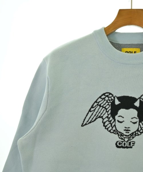 GOLF WANG（ゴルフワン）ニット・セーター 青 サイズ:M メンズ/2200657926021